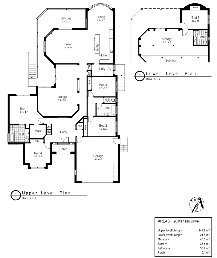 Floorplan of Homely house listing, 28 Kansas Drive, Tolland NSW 2650