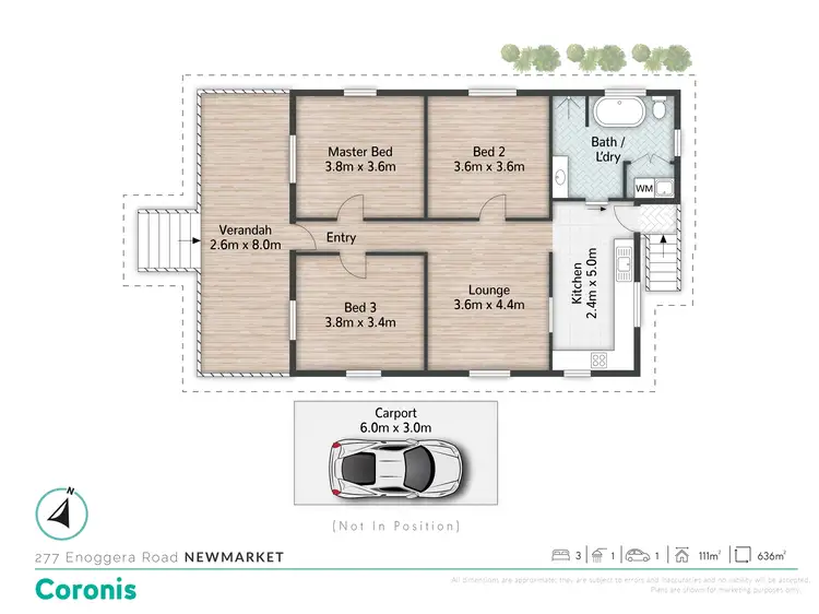 Floorplan of Homely house listing, 277-279 Enoggera Road, Newmarket QLD 4051