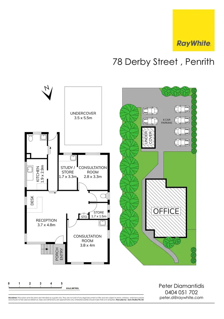 Floorplan of Homely house listing, 78 Derby Street, Penrith NSW 2750
