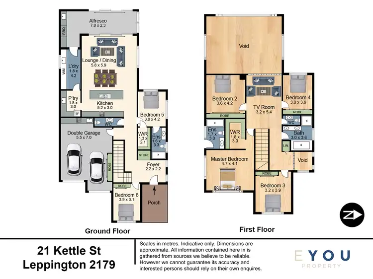 Floorplan of Homely house listing, 21 Kettle Street, Leppington NSW 2179
