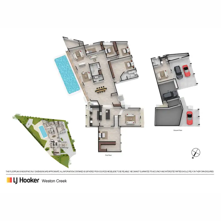 Floorplan of Homely house listing, 10 Bonwick Place, Garran ACT 2605