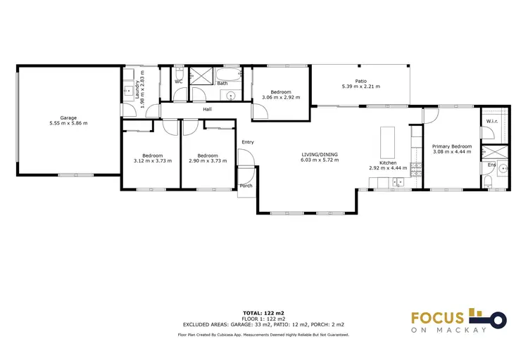 Floorplan of Homely house listing, 8 Leonie Court, Armstrong Beach QLD 4737