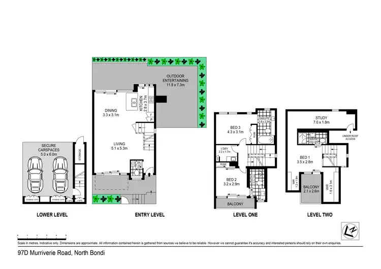 Floorplan of Homely house listing, 97D Murriverie Road, North Bondi NSW 2026