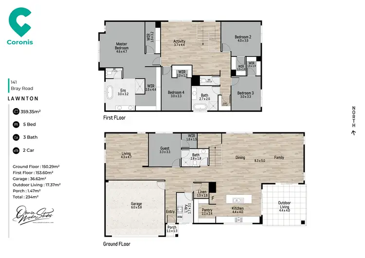 Floorplan of Homely house listing, 141B Bray Road, Lawnton QLD 4501