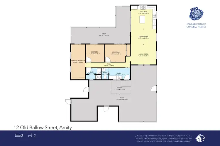 Floorplan of Homely house listing, 12 Old Ballow Street, Amity QLD 4183