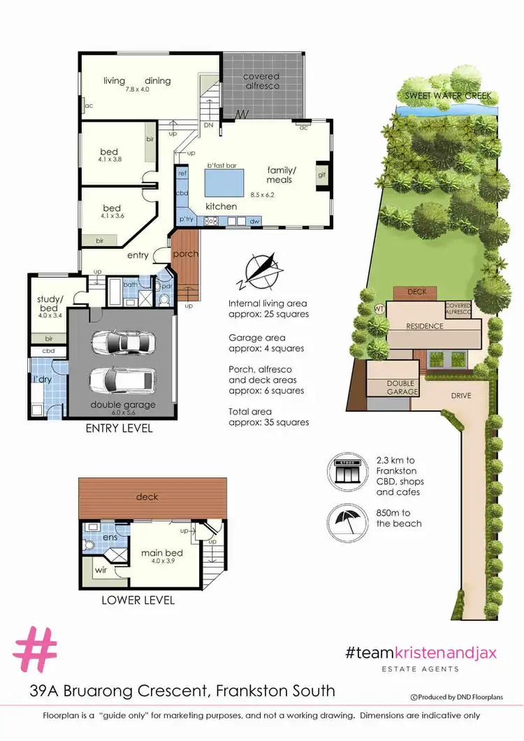 Floorplan of Homely house listing, 39A Bruarong Crescent, Frankston South VIC 3199