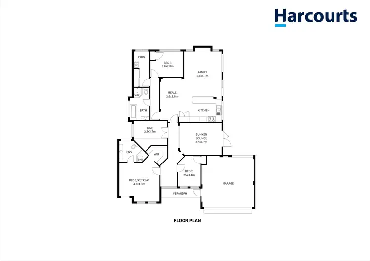 Floorplan of Homely house listing, 38 Jecks Street, Rockingham WA 6168
