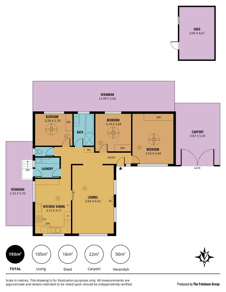 Floorplan of Homely house listing, 4 Hampton Court, Reynella SA 5161