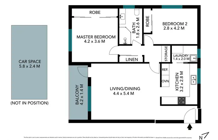 Floorplan of Homely apartment listing, 15/11-13 Bay Road, Russell Lea NSW 2046