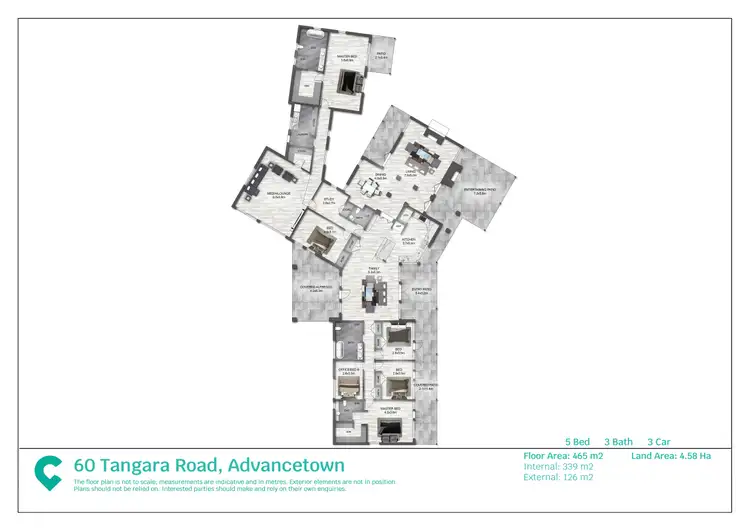 Floorplan of Homely house listing, 60 Tangara Road, Advancetown QLD 4211
