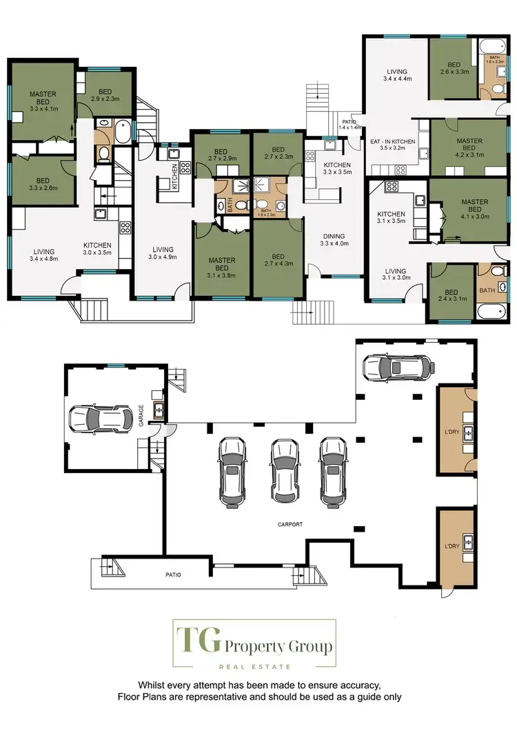 Floorplan of Homely block of units listing, 167 Stafford Road, Kedron QLD 4031