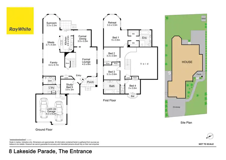 Floorplan of Homely house listing, 8 Lakeside Parade, The Entrance NSW 2261