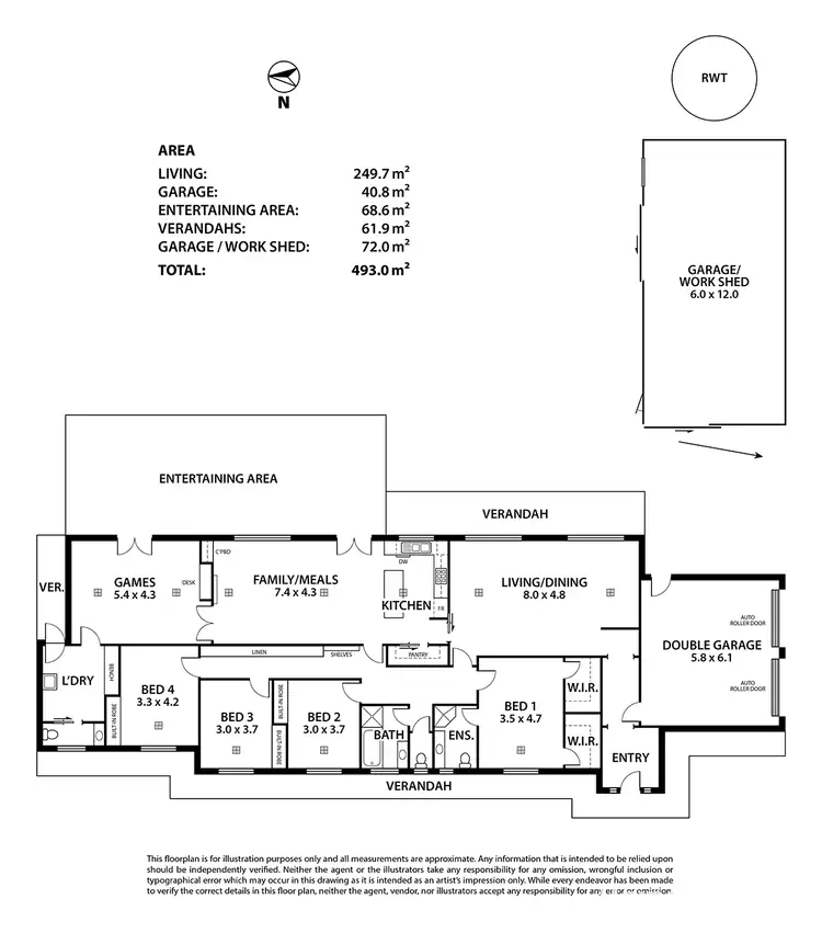 Floorplan of Homely house listing, 88 Lockaba Drive, Strathalbyn SA 5255