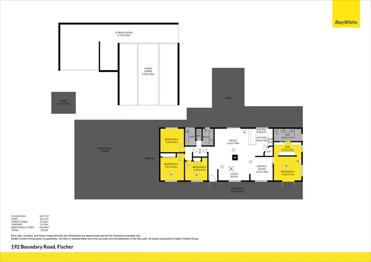 Floorplan of Homely other listing, 192 Boundary Road, Fischer SA 5502
