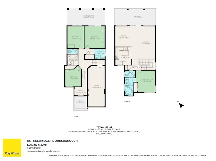 Floorplan of Homely house listing, 1/6 Freebridge Place, Dunsborough WA 6281