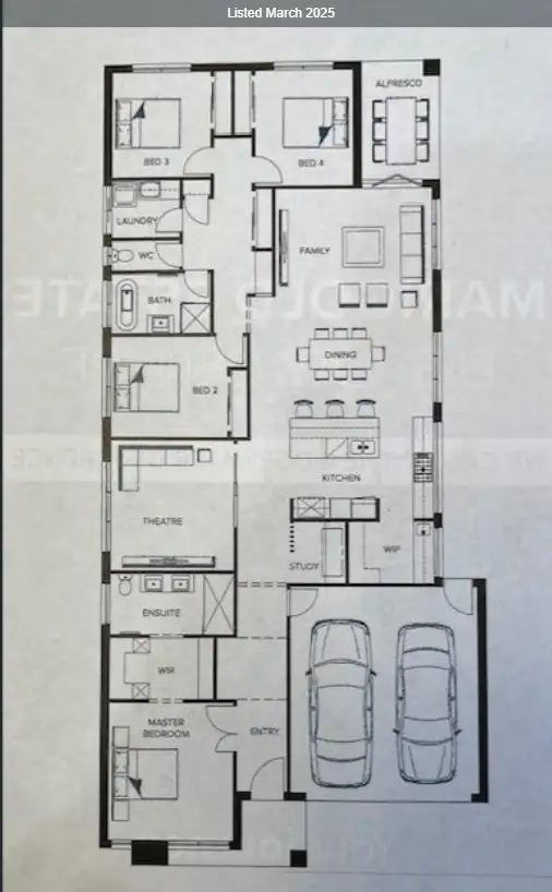 Floorplan of Homely house listing, 13 Padma Boulevard, Tarneit VIC 3029