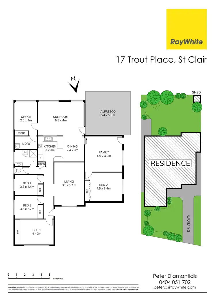 Floorplan of Homely house listing, 17 Trout Place, St Clair NSW 2759
