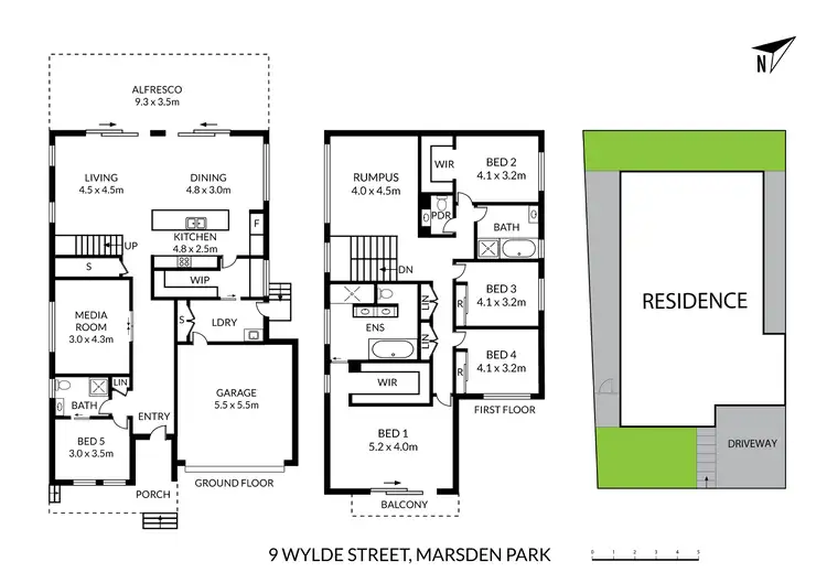 Floorplan of Homely house listing, 9 Wylde Street, Marsden Park NSW 2765