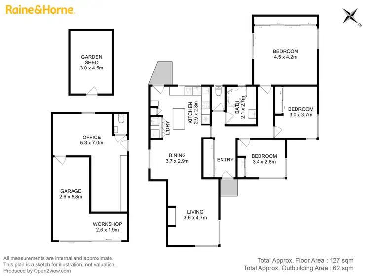 Floorplan of Homely house listing, 17 Lewan Avenue, Kingston TAS 7050