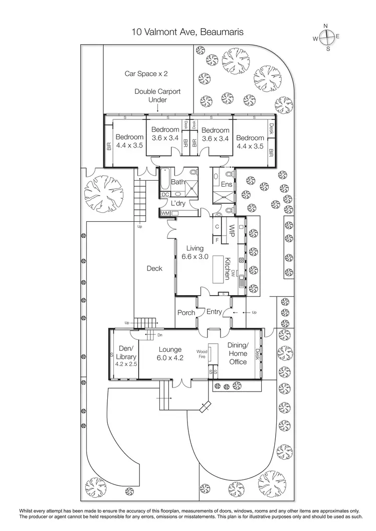 Floorplan of Homely house listing, 10 Valmont Avenue, Beaumaris VIC 3193