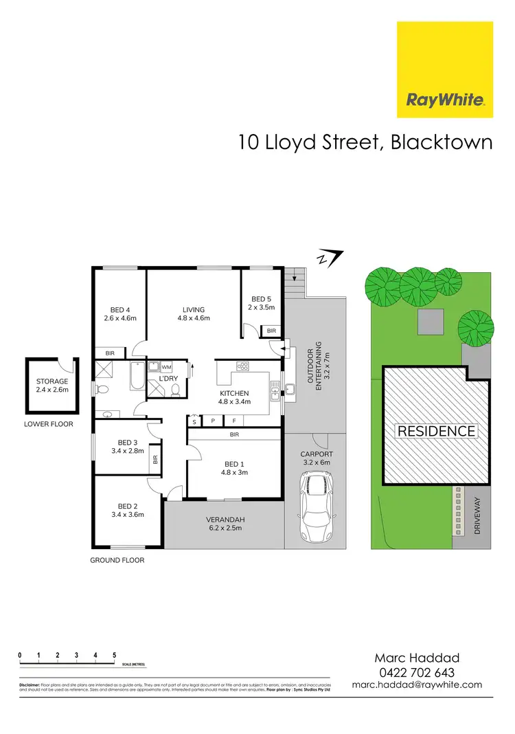 Floorplan of Homely house listing, 10 Lloyd Street, Blacktown NSW 2148