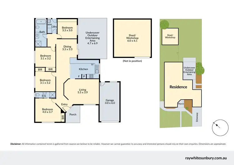 Floorplan of Homely house listing, 82 Welcome Road, Diggers Rest VIC 3427