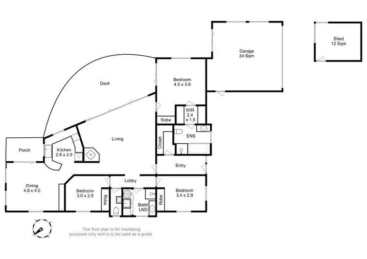 Floorplan of Homely house listing, 71 Bernacchi Drive, Orford TAS 7190