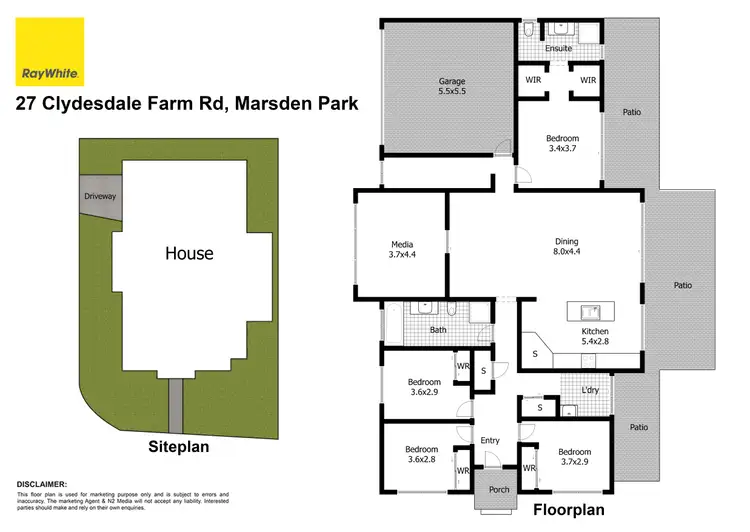 Floorplan of Homely house listing, 27 Clydesdale Farm Road, Marsden Park NSW 2765