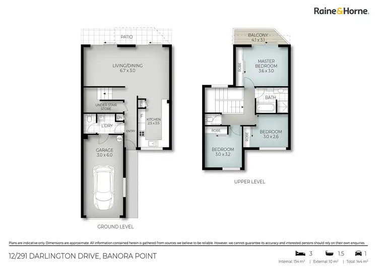 Floorplan of Homely townhouse listing, 12/291 Darlington Drive, Banora Point NSW 2486