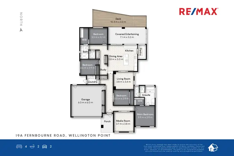 Floorplan of Homely house listing, 19A Fernbourne Road, Wellington Point QLD 4160