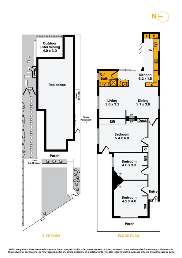 Floorplan of Homely house listing, 104 Melbourne Road, Williamstown VIC 3016