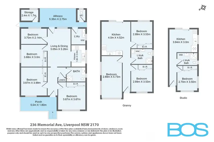 Floorplan of Homely house listing, 236 Memorial Avenue, Liverpool NSW 2170