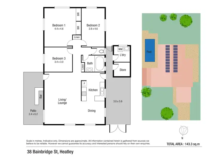 Floorplan of Homely house listing, 38 Bainbridge Street, Heatley QLD 4814