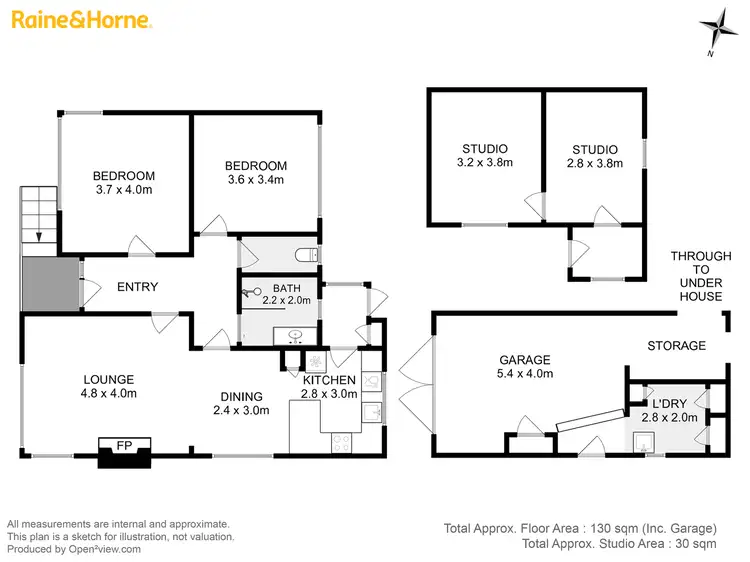 Floorplan of Homely house listing, 21 Eighth Avenue, West Moonah TAS 7009
