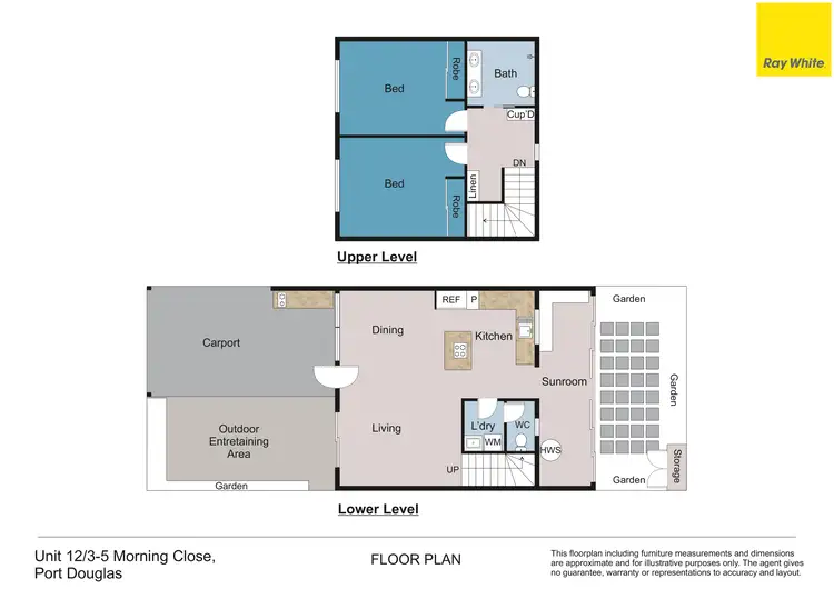 Floorplan of Homely apartment listing, 12/3-5 Morning Close, Port Douglas QLD 4877