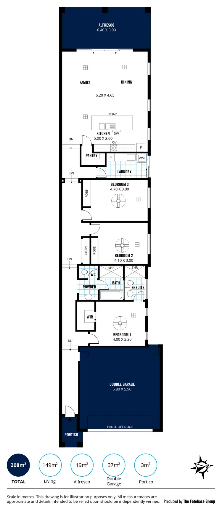 Floorplan of Homely house listing, 315a Military Road, Henley Beach SA 5022
