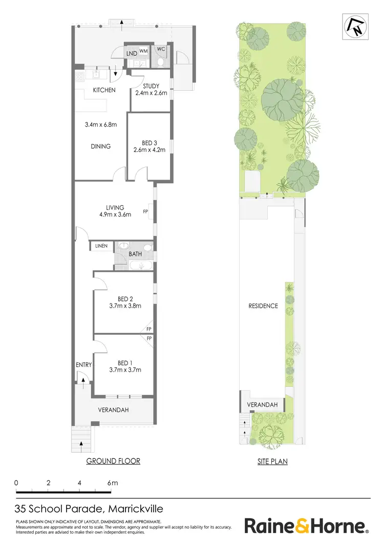 Floorplan of Homely house listing, 35 School Parade, Marrickville NSW 2204