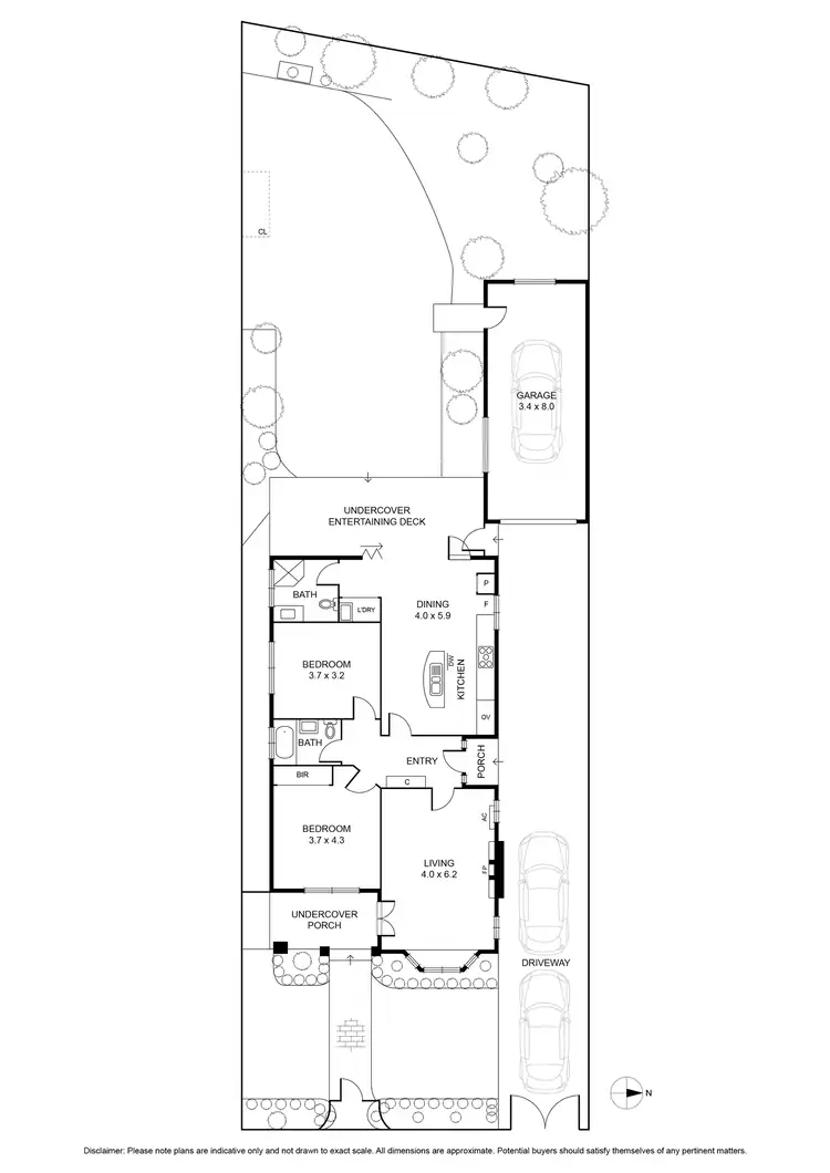 Floorplan of Homely house listing, 8 Linden Street, Altona Meadows VIC 3028