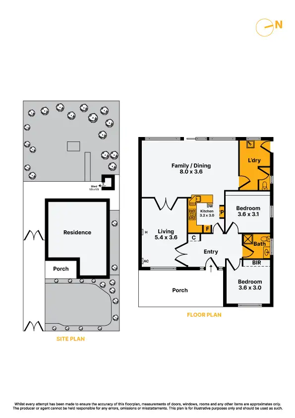 Floorplan of Homely house listing, 9 Hoad Street, Sunshine North VIC 3020