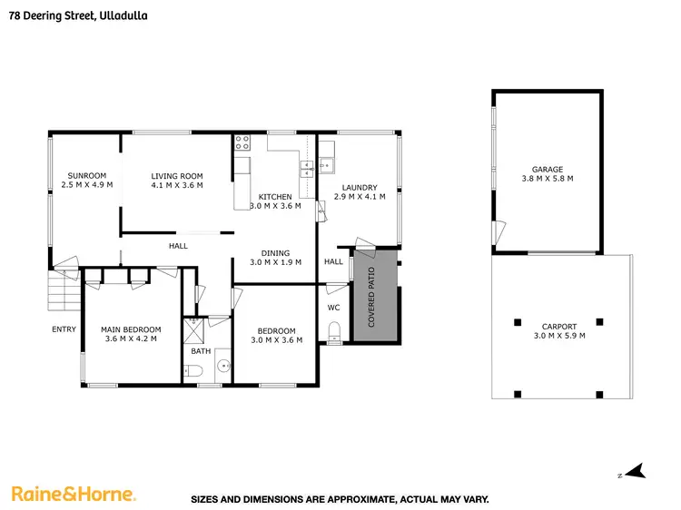 Floorplan of Homely house listing, 78 Deering Street, Ulladulla NSW 2539