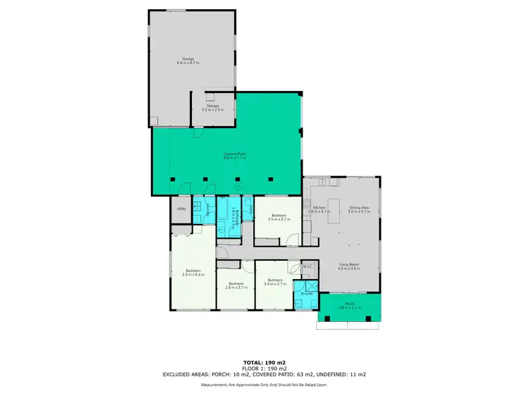 Floorplan of Homely house listing, 6 Marlin Way, Tin Can Bay QLD 4580