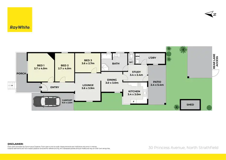 Floorplan of Homely house listing, 30 Princess Avenue, North Strathfield NSW 2137