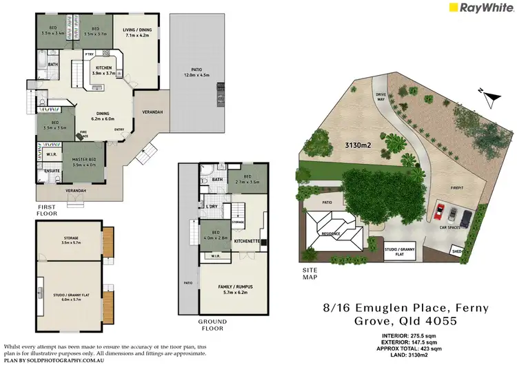 Floorplan of Homely house listing, 8/16 Emuglen Place, Ferny Grove QLD 4055