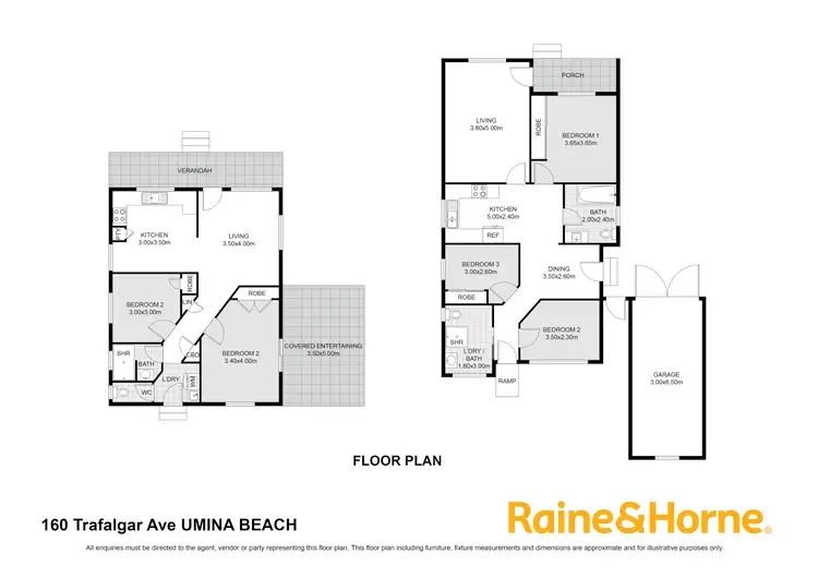 Floorplan of Homely house listing, 160 Trafalgar Avenue, Umina Beach NSW 2257