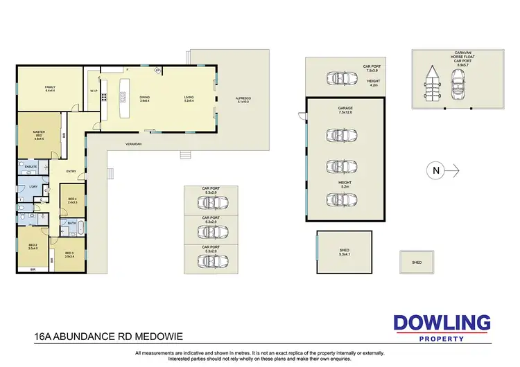 Floorplan of Homely rural property listing, 16A Abundance Rd, Medowie NSW 2318