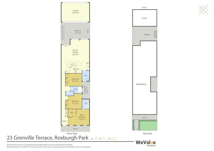 Floorplan of Homely house listing, 23 Grenville Terrace, Roxburgh Park VIC 3064