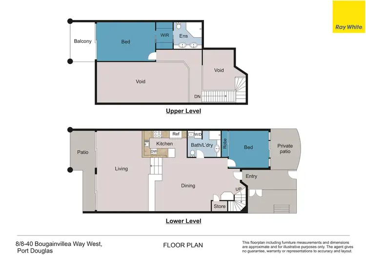 Floorplan of Homely villa listing, Villa 150 Sheraton Mirage, Port Douglas QLD 4877