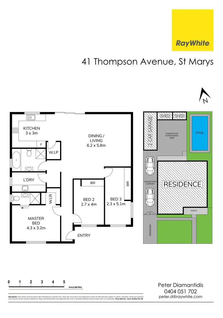 Floorplan of Homely house listing, 41 Thompson Avenue, St Marys NSW 2760