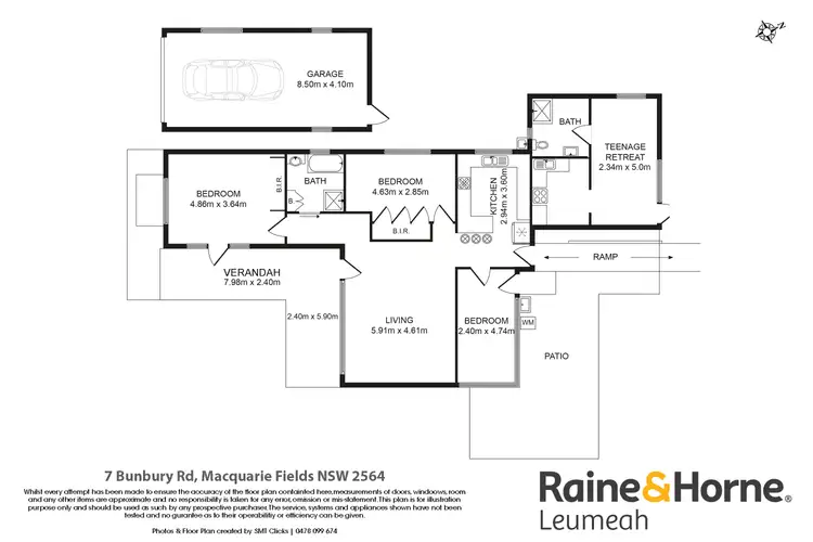 Floorplan of Homely house listing, Address available on request