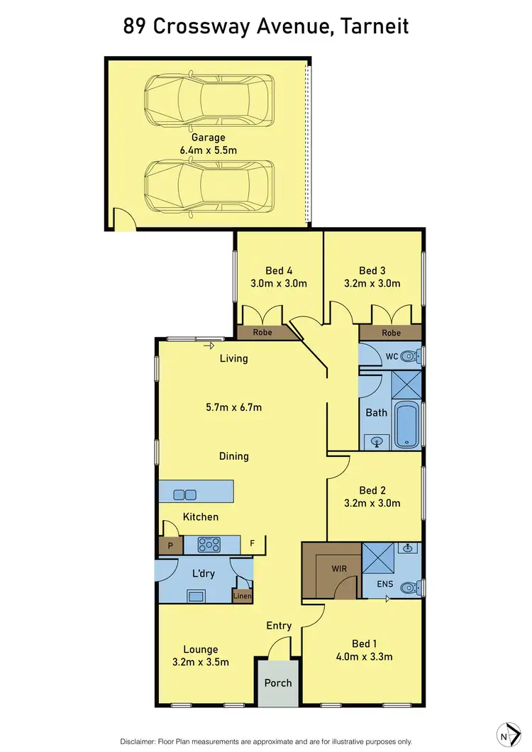 Floorplan of Homely house listing, 89 Crossway Avenue, Tarneit VIC 3029
